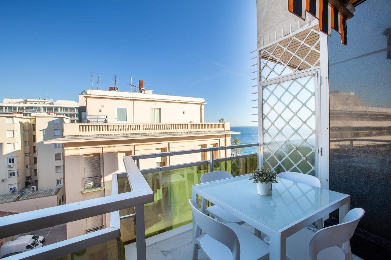 Royal Promenade Pool Terrace With Sea View Appartamento Nizza Esterno foto